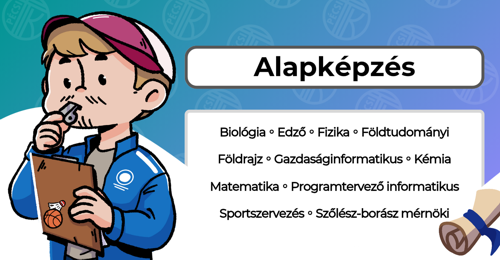 Alapképzések (BSc): biológia, edző, fizika, földtudomány, földrajz, gazdaságinformatikus, kémia, matematika, programtervező informatikus, sportszervező, szőlész-borász mérnök